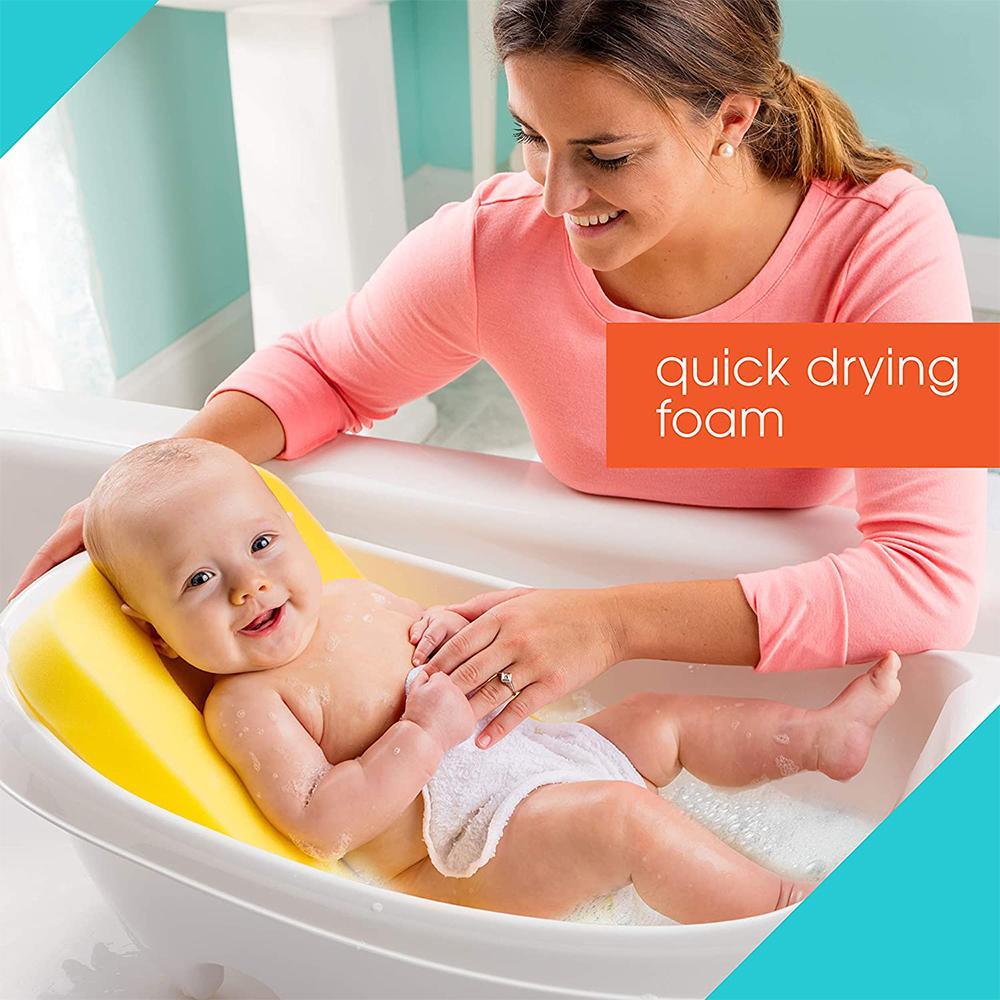 summer infant comfy bath sponge in aqua Summer Infant Comfy Bath Sponge / 08248A