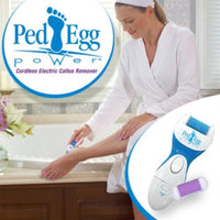 Ped Egg Power Cordless Electric Pedi Roller Foot File - Karout Online -Karout Online Shopping In lebanon - Karout Express Delivery