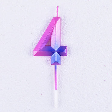 Birthday Colorful Number Candle / 22FK141