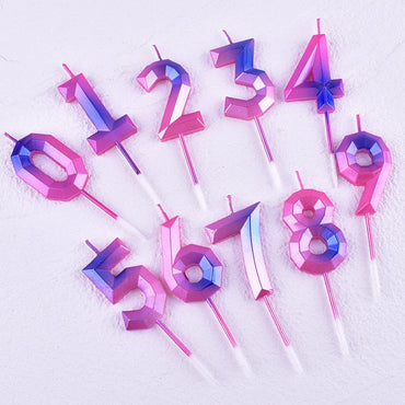 Birthday Colorful Number Candle / 22FK141