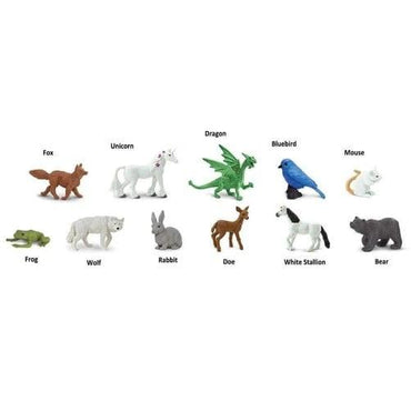 Safari Animals Toobs  Fairy Tale 11 pcs - Karout Online -Karout Online Shopping In lebanon - Karout Express Delivery