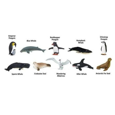 Safari Animals Toobs Antarctica 10 pcs - Karout Online -Karout Online Shopping In lebanon - Karout Express Delivery
