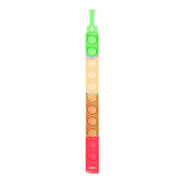 Push Pop Bubble Colored Pop It Fidget Toy 20CM Bracelet / 22FK159