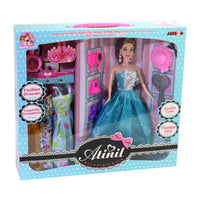 Atinil Barbie Doll With Dresses.