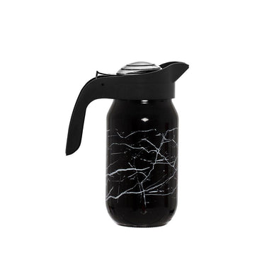 Herevin Decorated Jug - Black Marble - Karout Online -Karout Online Shopping In lebanon - Karout Express Delivery