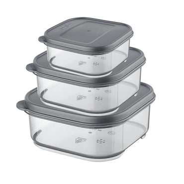 Follow me Nano  Storage Boxes Set (3 Pcs) - Karout Online -Karout Online Shopping In lebanon - Karout Express Delivery