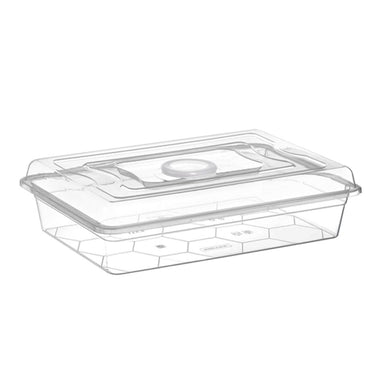 Follow me Transparent Multi-Purpose Tub with Lid 6.5L - Karout Online -Karout Online Shopping In lebanon - Karout Express Delivery