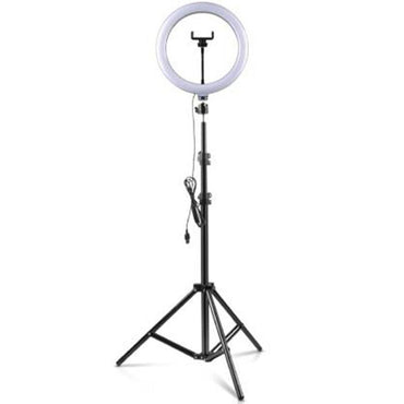 Ring Fill Light With Tripod Stand QX200 20 cm / KC-141 /22004 - Karout Online -Karout Online Shopping In lebanon - Karout Express Delivery