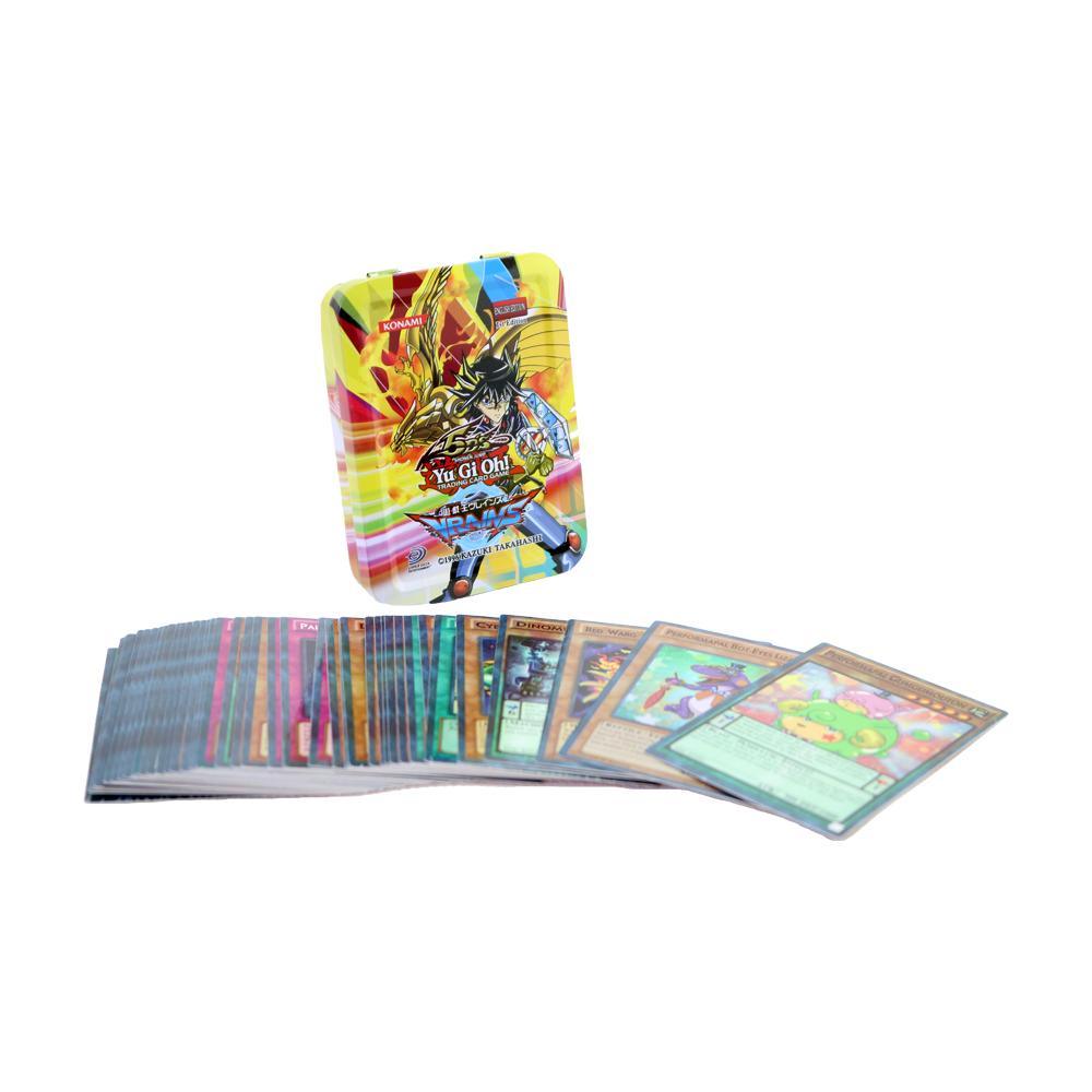 yugioh card paper Yugioh Cards Metal Box Trading Card Yu Gi Oh Game Paper Card (41 Cards