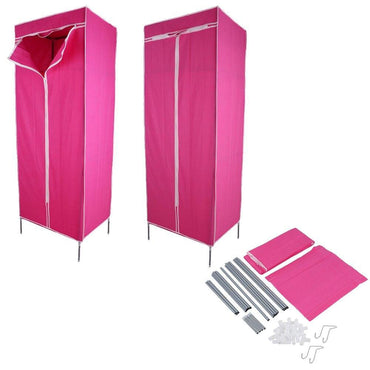 Quality Bedroom Fabric Wardrobe 75 X 45 X 145 cm - 8864 - Karout Online