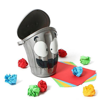CRAZY TRASH CAN.