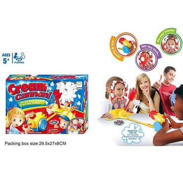 Pie Face - Cream Cannon.