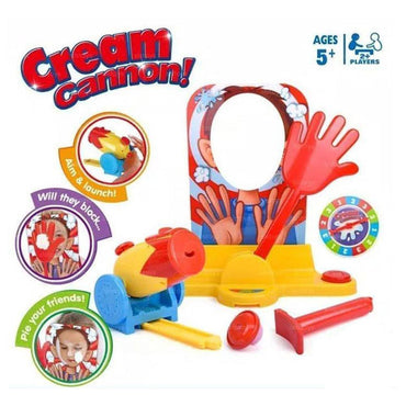 Pie Face - Cream Cannon.