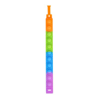 Push Pop Bubble Colored Pop It Fidget Toy 20CM Bracelet / 22FK159