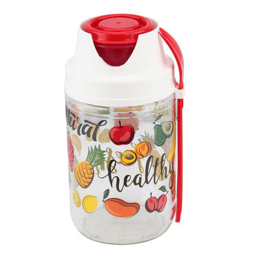 Herevin Fruit Salad Decorated Jar-Vegetables-Tray Shrink - Karout Online -Karout Online Shopping In lebanon - Karout Express Delivery