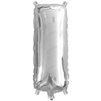 Birthday Letters Helium Balloon G-259 I (Silver) Birthday & Party Supplies