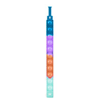 Push Pop Bubble Colored Pop It Fidget Toy 20CM Bracelet / 22FK159