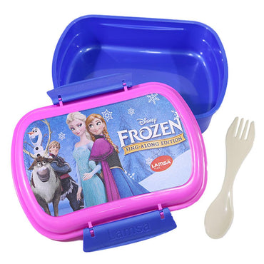 lamsaplast Kids Lunch Box With Fork and Spoon - Karout Online -Karout Online Shopping In lebanon - Karout Express Delivery
