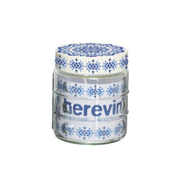 Herevin Embossed Canister Ethnic - 1Lt - Karout Online -Karout Online Shopping In lebanon - Karout Express Delivery
