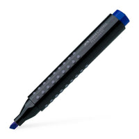 Faber Castle Permanent Marker Chesil Tip Blue - Karout Online -Karout Online Shopping In lebanon - Karout Express Delivery
