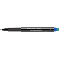 Faber Castell OHP Marker Permanent F, Blue - Karout Online -Karout Online Shopping In lebanon - Karout Express Delivery