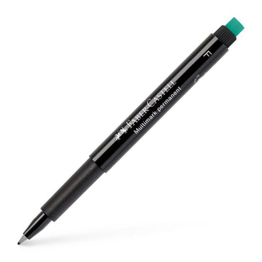 Faber Castell OHP Marker Permanent F, Black - Karout Online -Karout Online Shopping In lebanon - Karout Express Delivery