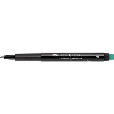 Faber Castell OHP Marker Permanent F, Black - Karout Online -Karout Online Shopping In lebanon - Karout Express Delivery