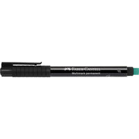 Faber Castell OHP Marker Permanent F, Black - Karout Online -Karout Online Shopping In lebanon - Karout Express Delivery