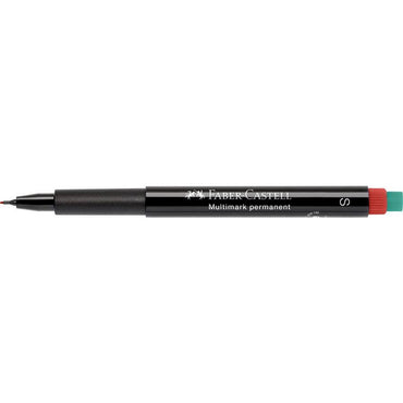 Faber Castell OHP Marker Permanent S, Red - Karout Online -Karout Online Shopping In lebanon - Karout Express Delivery