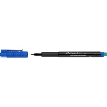 Faber Castell OHP Marker Permanent S, Blue - Karout Online -Karout Online Shopping In lebanon - Karout Express Delivery