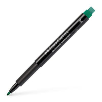 Faber Castell OHP Marker Permanent M, Green - Karout Online -Karout Online Shopping In lebanon - Karout Express Delivery
