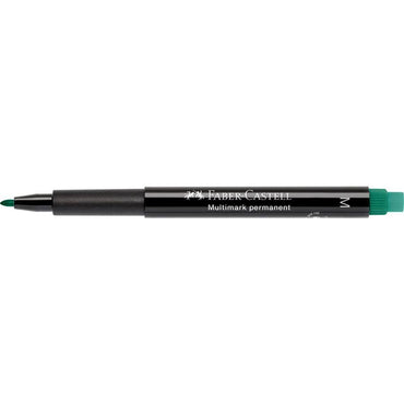 Faber Castell OHP Marker Permanent M, Green - Karout Online -Karout Online Shopping In lebanon - Karout Express Delivery