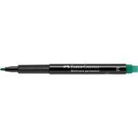 Faber Castell OHP Marker Permanent M, Green - Karout Online -Karout Online Shopping In lebanon - Karout Express Delivery