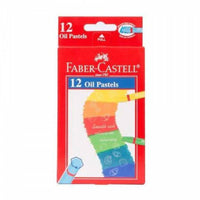 Faber Castell Oil Pastel Grip 74mm / 12 Colors / 05320 - Karout Online -Karout Online Shopping In lebanon - Karout Express Delivery