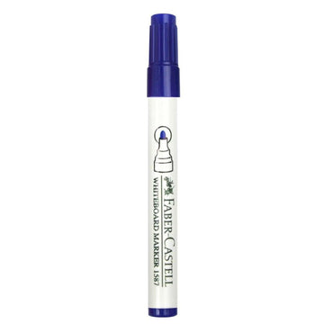 Faber Castell Whiteboard Marker Round Tip Blue / 87514 - Karout Online -Karout Online Shopping In lebanon - Karout Express Delivery