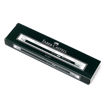 Faber Castell  Blacklead Pencil With Rubber HB Black - 12 Pieces / 14058 - Karout Online -Karout Online Shopping In lebanon - Karout Express Delivery