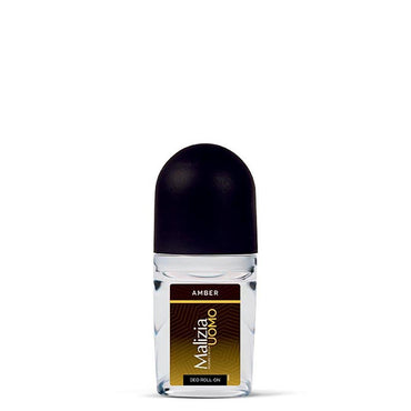 Malizia Uomo Amber Roll-On Glass 50ml - Karout Online -Karout Online Shopping In lebanon - Karout Express Delivery