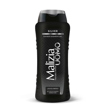 Malizia Shower Gel Uomo Silver 250ml - Karout Online -Karout Online Shopping In lebanon - Karout Express Delivery