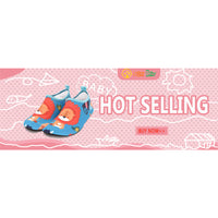 Kids Slippers Quick Dry Kids Water Swimming Shoes with Heel Child Water Socks Cartoon