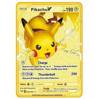 Shop Online Pokemon Metal Golden Vmax Cards - Karout Online Shopping In lebanon