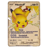 Shop Online Pokemon Metal Golden Vmax Cards - Karout Online Shopping In lebanon