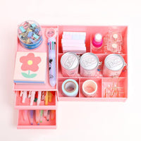 Creative Multi-function Penholder Desktop Debris Cute case Box Desk Desk Storage Drawer