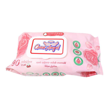 Clean Angel Wet Wipes 90 Pcs - Karout Online -Karout Online Shopping In lebanon - Karout Express Delivery