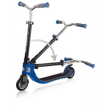 Globber Foldable Scooter Flow 125 Navy Blue - Karout Online -Karout Online Shopping In lebanon - Karout Express Delivery