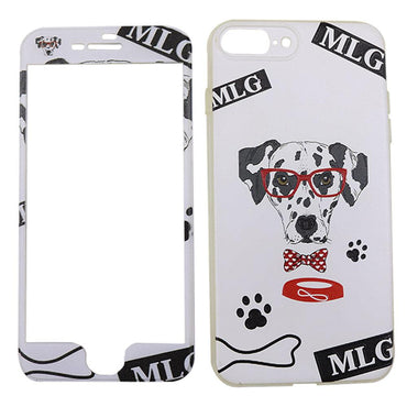 Phone Cover For Iphone 7 Plus / 8 Plus 2 in 1 Back And Front - Karout Online -Karout Online Shopping In lebanon - Karout Express Delivery