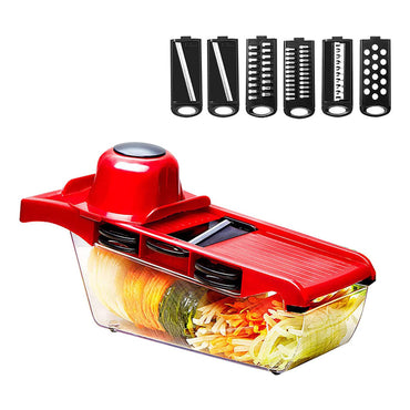 **(NET)**10 in 1 Vegetable Cutter with Steel Blade Slicer Kitchen Accessories / 6918150222750 / 222759