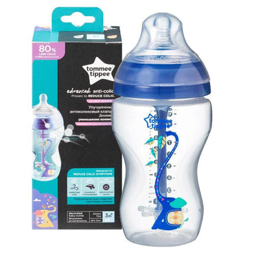 Tommee Tippee – Advanced Anti Colic Designed Blue 340ML - Karout Online -Karout Online Shopping In lebanon - Karout Express Delivery