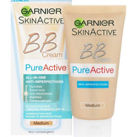 Garnier Pure Active BB crème Medium 5-en-1 Anti imperfections - Karout Online -Karout Online Shopping In lebanon - Karout Express Delivery
