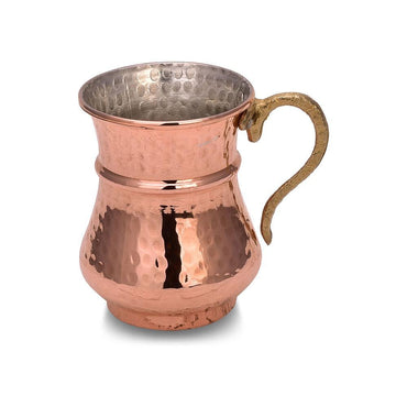 Turkish Ayran Copper Cup - Karout Online -Karout Online Shopping In lebanon - Karout Express Delivery