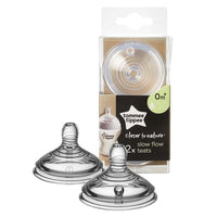TOMMEE TIPPEE Closer to Nature Teats 0m+ (2 Pcs) / 11200 - Karout Online -Karout Online Shopping In lebanon - Karout Express Delivery